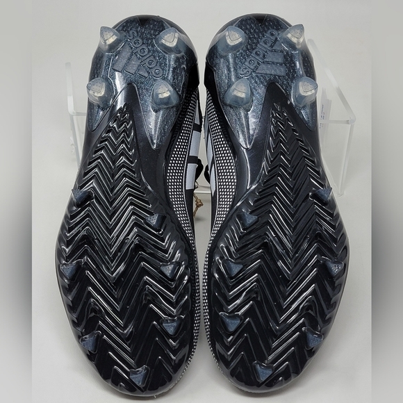 Adidas Adizero Electric.1 IF2426 Black White Football Cleats Men’s Size 7.5 New main image 8